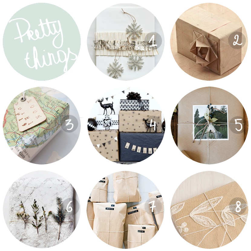PRETTY THINGS gift wrapping