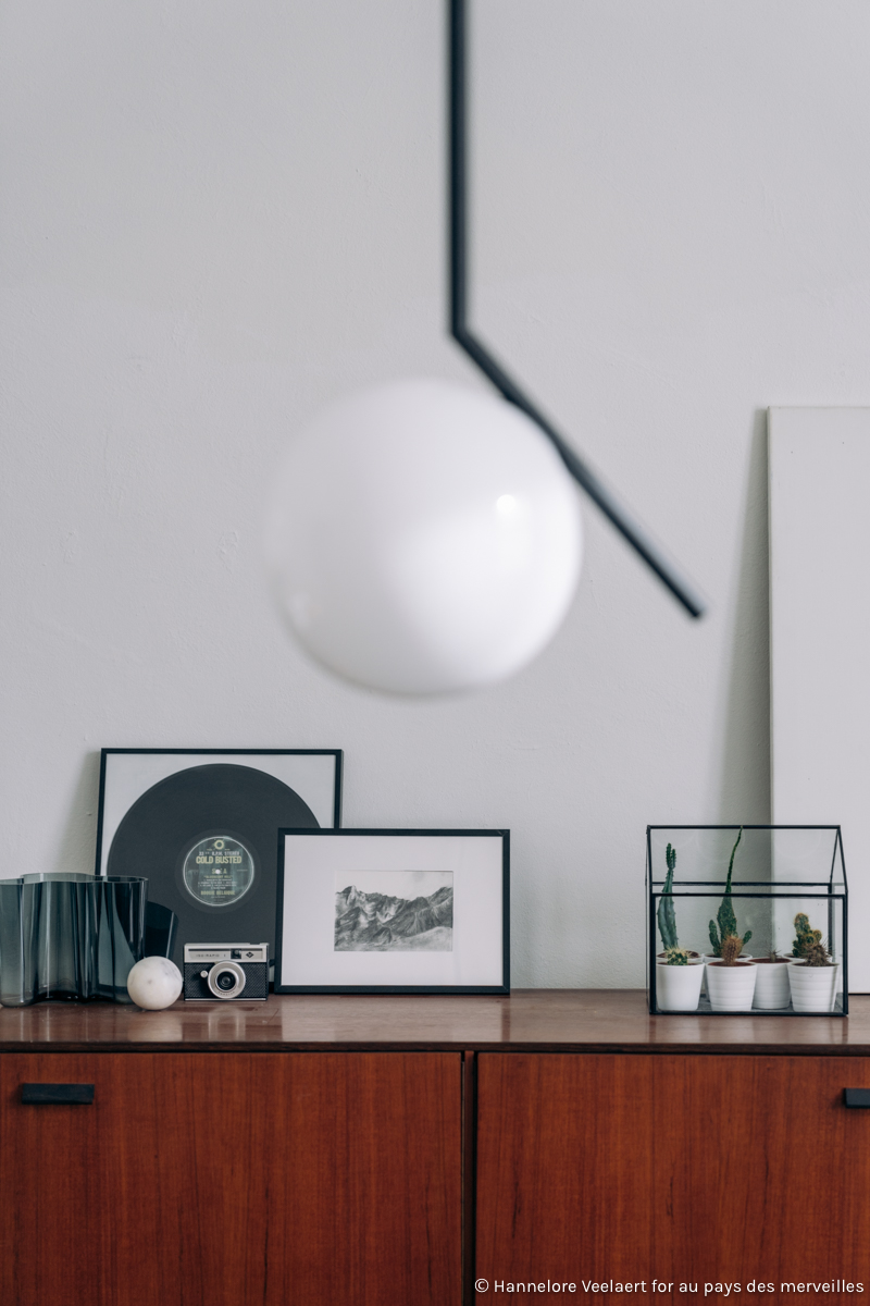 AT HOME_ dining room update with Master Meubel - Flos IC S1 - hannelore veelaert for aupaysdesmerveillesblog