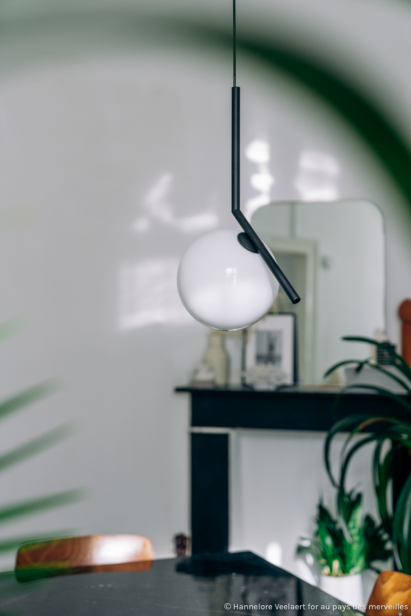 AT HOME_ dining room update with Master Meubel - Flos IC S1 - hannelore veelaert for aupaysdesmerveillesblog